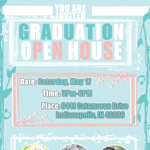 Graduation Open House Design by meshausa