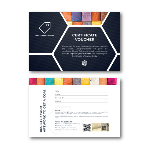 Certificate Voucher Design by Sayyed Jamshed