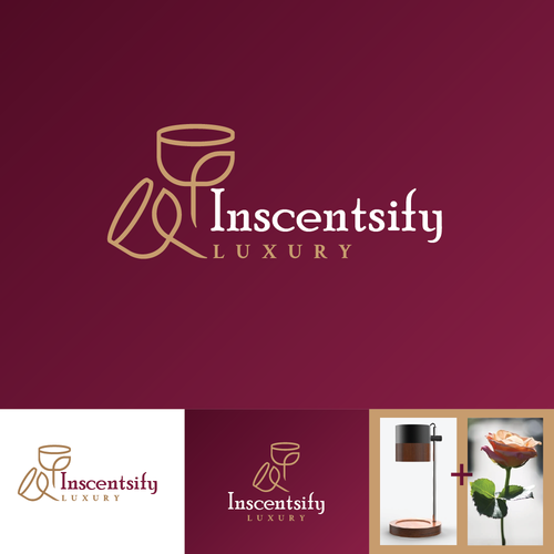 Inscentsify - logo Design réalisé par Rizarv