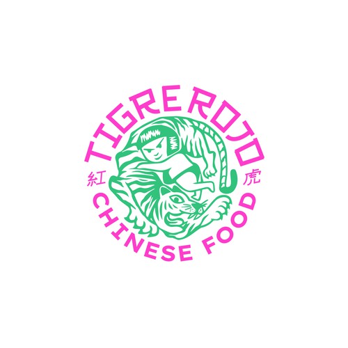 Tigre Rojo Chinese Food Design by Babel Port