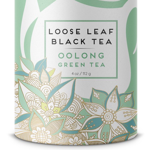 Bold/Hip and Modern Tea Branding Design by ljubica87