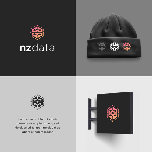 NZ Data New Branding Design by casign