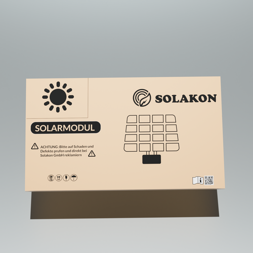 Create a nice Packaging Design for Solar Panels Design by 3D_NBL