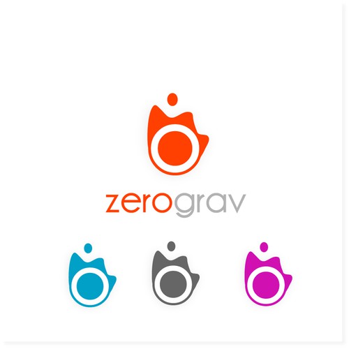 Nice, friendly logo for Zero Grav Design réalisé par ephins.com