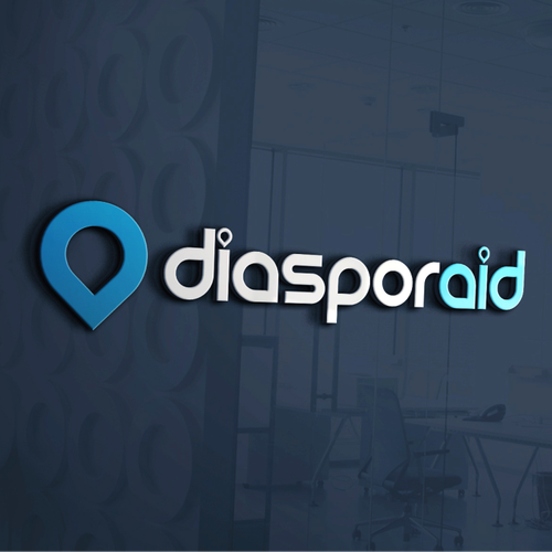 Design a powerful logo for diasporaid, an impact-oriented network/platform for expats Design by InTuos Pro