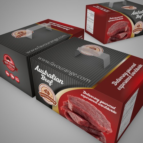 Guaranteed Payment, A Gift box for 3Kg Australian fresh beef products