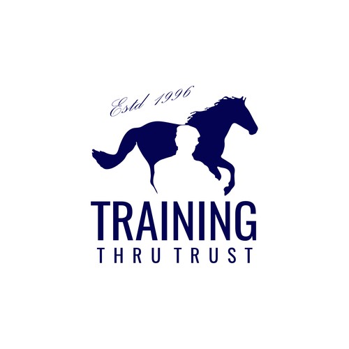 Looking For A Simple But Powerful Horsemanship Horse Trainer Logo 