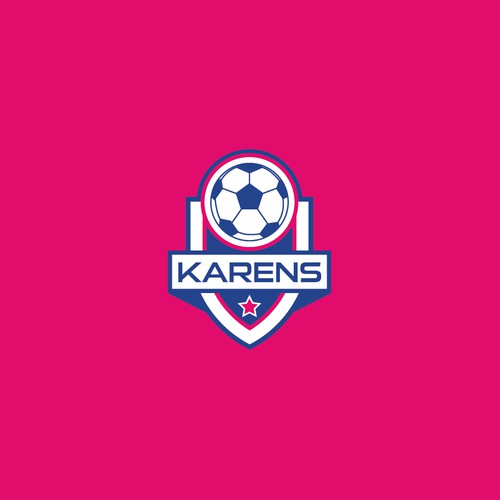 Fun creative logo for a teenage girls soccer team Design by gimb