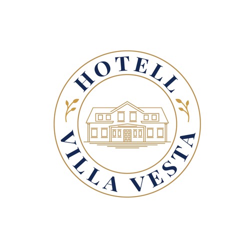 Hotell Logo in Classic Style, for a Small Hotell in a Small Town. (See references) Design by PXRon