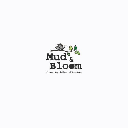 Design di Design a fun, ethical and wholesome looking logo for Mud & Bloom di ImagineLena