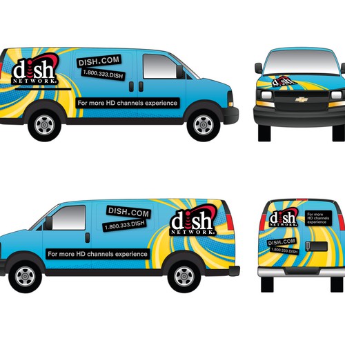 V&S 002 ~ REDESIGN THE DISH NETWORK INSTALLATION FLEET Design by hiddengood