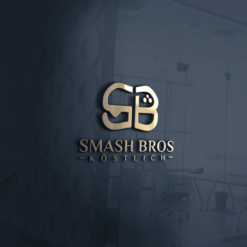 Wir möchten ein Logo mit Wiedererkennungswert für unser Burgerrestaurant Smash Bros Design by Arto!