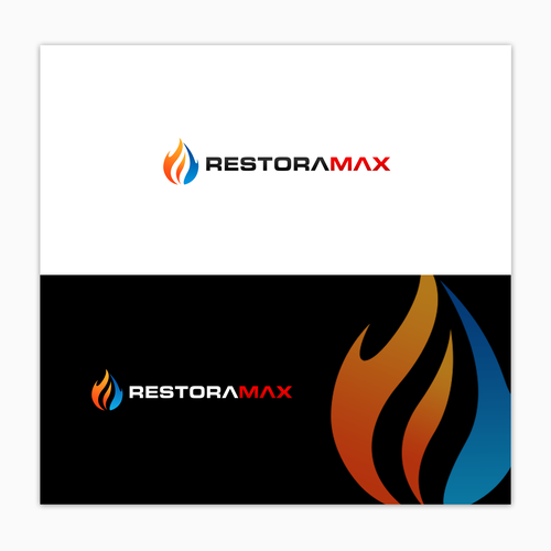 Restoration Company Branding. Design by MetalCilik