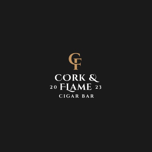 Design a Modern Cigar Bar logo with a touch of class Design by Artur Zherdetskii