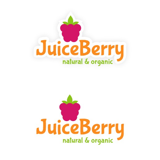 Cranberry logo with the title 'JuiceBerry Cafe & Juice Bar'