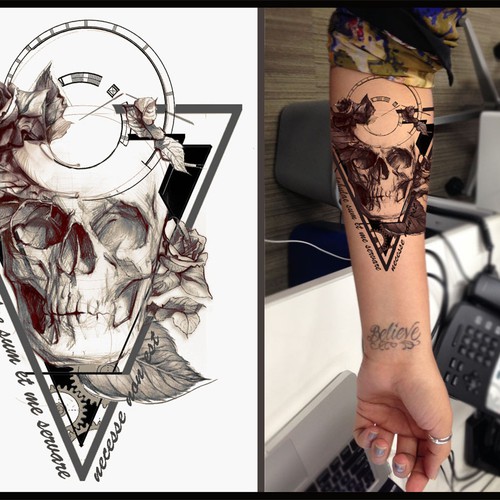 Hip - Dark - Sketch Tattoo Design Needed! Design by Idet87
