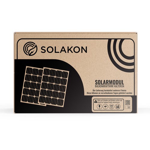 Create a nice Packaging Design for Solar Panels Design by Rajith Shantha