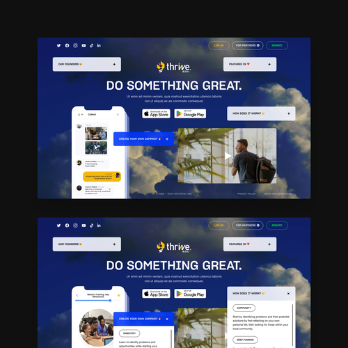 Forbes-listed company needs website for Gen-Z users Design by Rostyslav Pavliukh™