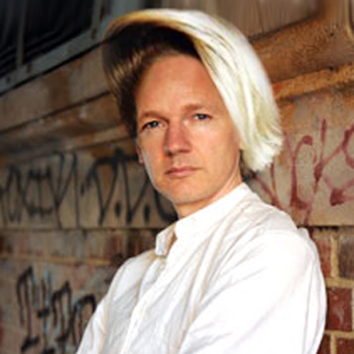 Design the next great hair style for Julian Assange (Wikileaks) Diseño de Isabels Designs