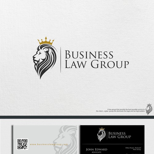 Strong and Innovative Logo for a Dominating Business Law Firm - The Test of Awesomeness! Design by khingkhing