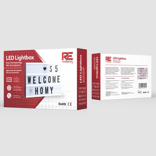 Product packaging contest entry by EM180