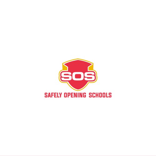 Logo for a group of Super Hero's working to get Kids back to school Design by BAY ICE 88