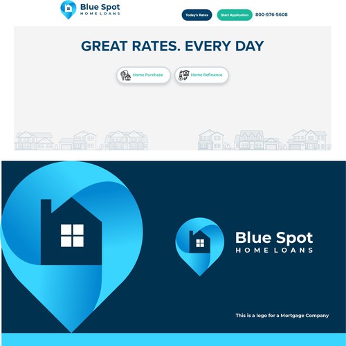 Blue Spot Home Loans - Revised Design by lelevien