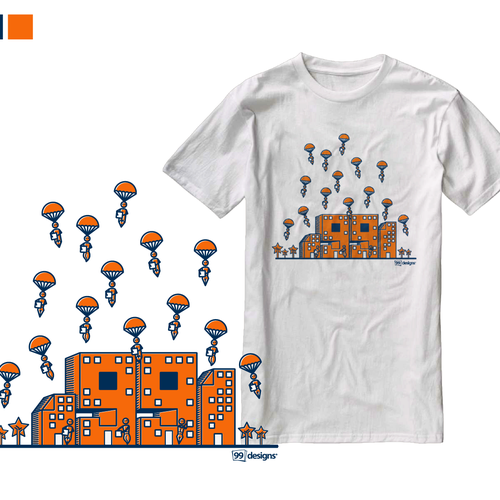 Create 99designs' Next Iconic Community T-shirt Design by cissy ( Qilart )