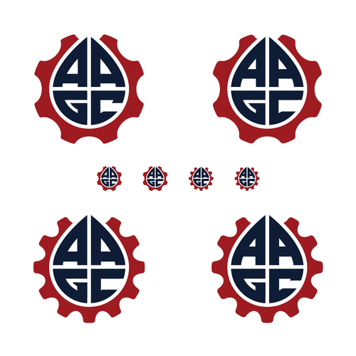 “Modern Industrial Logo for AAGC – Construction & Contracting Company” Design by CaptainZZ