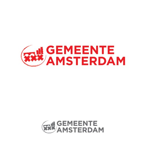 Community Contest: create a new logo for the City of Amsterdam Ontwerp door ulecrue