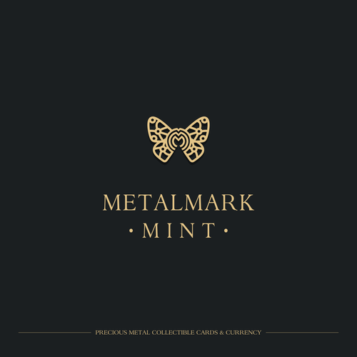 METALMARK MINT - Precious Metal Art Design von AkicaBP