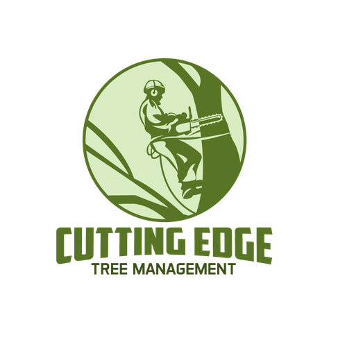 cutting edge tree management, specialists in tree removal needs a logo