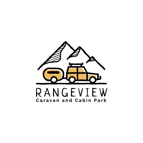 Caravan and Cabin Park logo required Design by sebuahruang