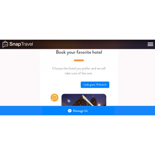 Create a Logo for Travel Booking service over Messaging Design by Choni ©