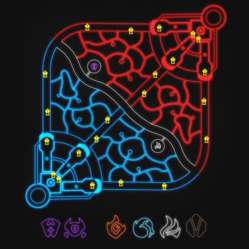 League of Legends - Minimap request (Gaming) Design by Vini Amorim 3D