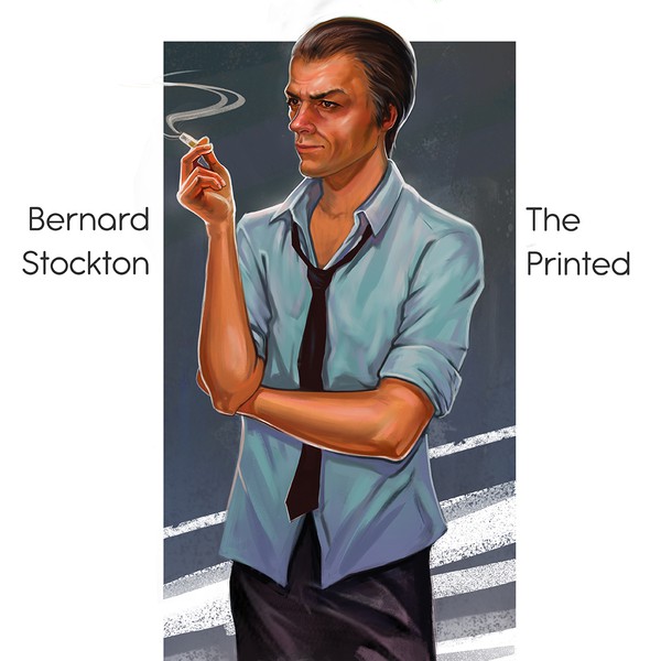 Design by Olesia H. titled "Bernard Stockton character"