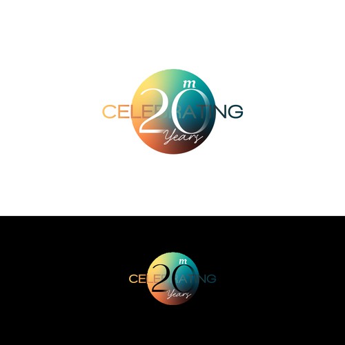 Design a 20 year company logo to celebrate this milestone. Design by ACZ_designs