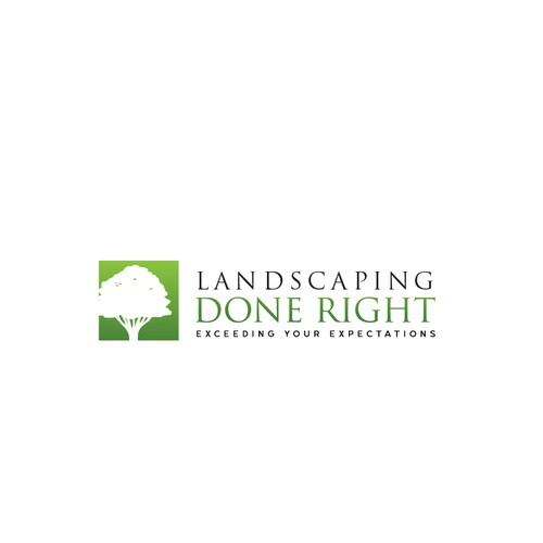 Searching for Clean, Indelible Logo for Landscaping Company Design by Arwen14