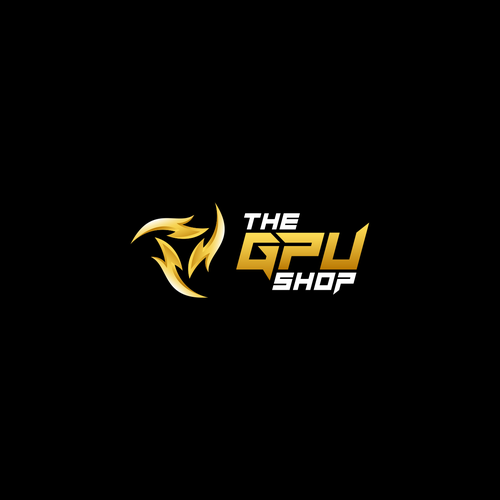 Create a futuristic logo for "The GPU Shop" Design by LivRayArt