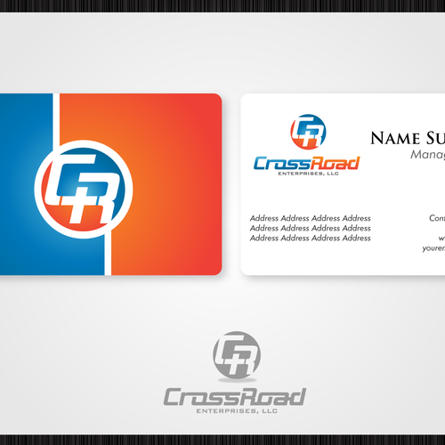 Design di CrossRoad Enterprises, LLC needs your CREATIVE BRAIN...Create our Logo di Killerart