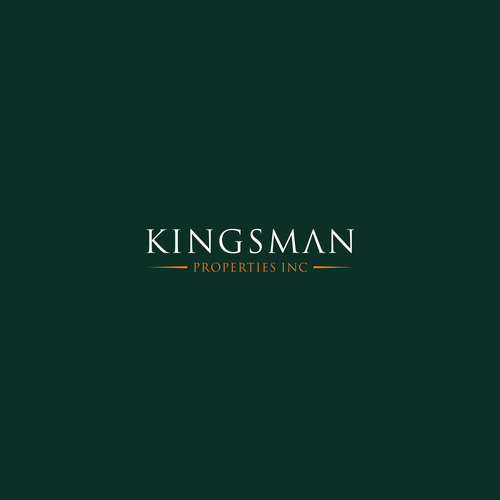 Kingsman Properties logo Design by m.alvn™