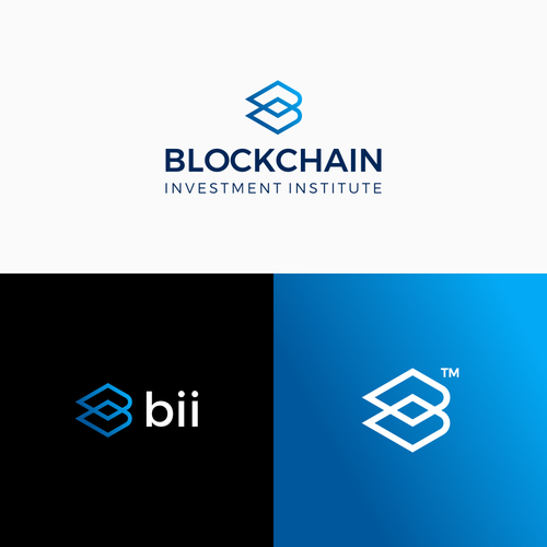 Blockchain creative logo contest Design by skyhdesigns