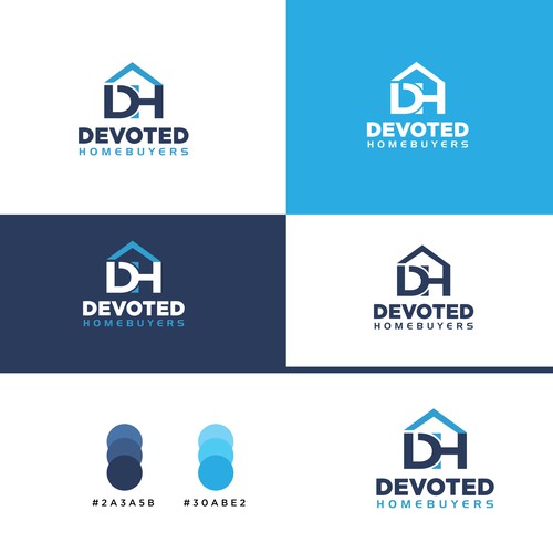 Devoted Homebuyers Logo Design by Spider0421