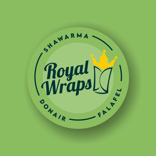 Logo for a fast food restaurant specializing in wraps. Design réalisé par adipvtra™