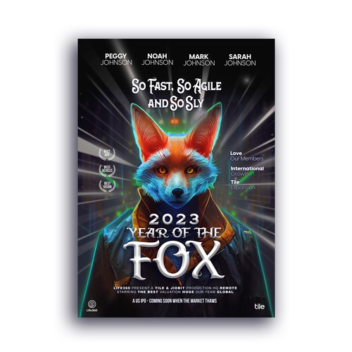 Design di Life360 2023 Year of the Fox Poster di sofie_qaulan