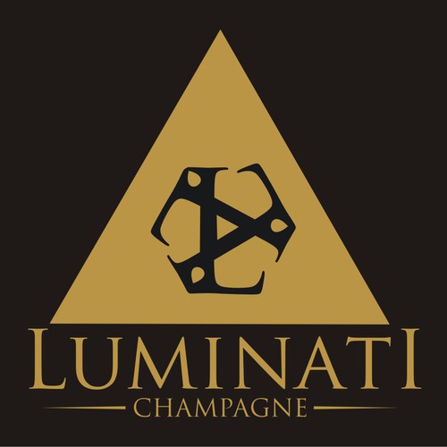 champagne logo design - Lumimati Design by adito