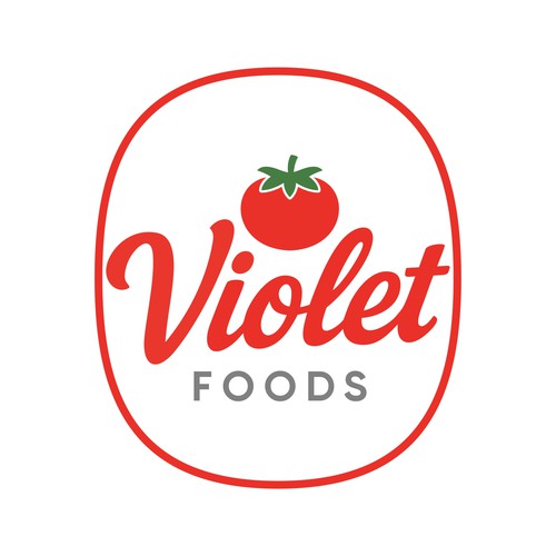 Violet Foods Logo Design by DevDevit   ★ ★ ★ ★ ★