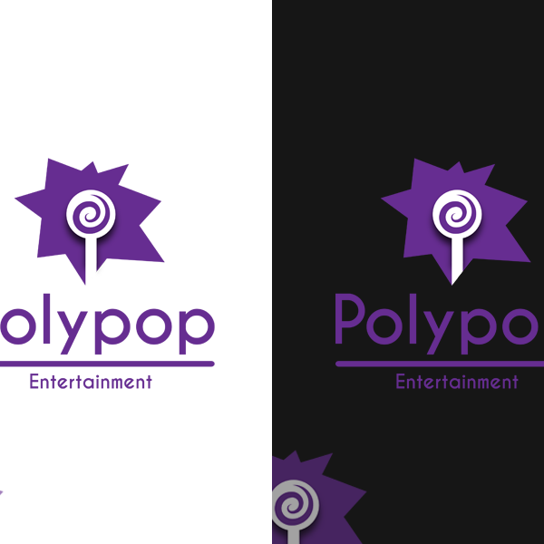 Create a cool logo for a Multimedia studio startup - Polypop Entertainment