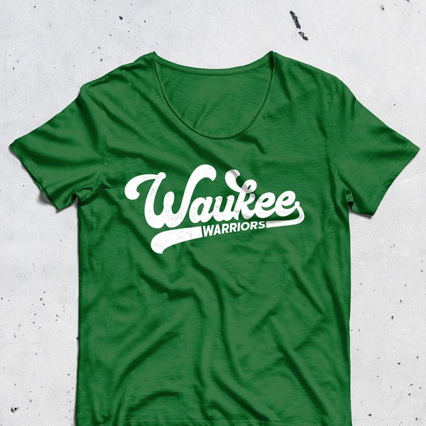 T shirt design for WAUKEE