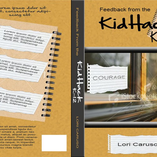 Help Feedback from  the Kidhack  K-12 by Lori Caruso with a new book or magazine cover Ontwerp door VortexCreations